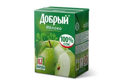 Напиток: Cок "Добрый" 0,2 л