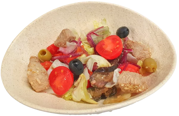 Салат "Мозаика" с индейкой 100 гр