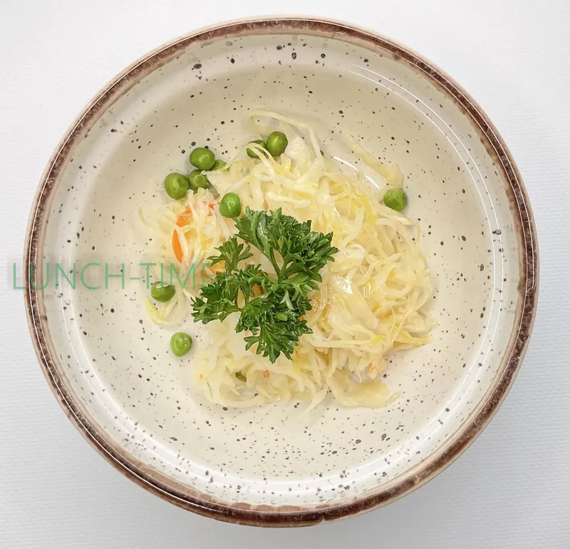 Квашеная капуста с растительным маслом