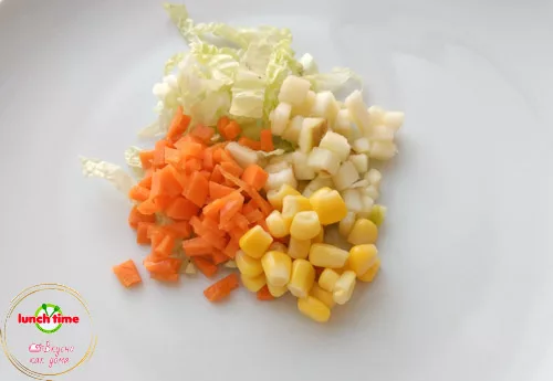 Салат "Краски лета"