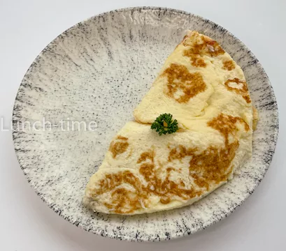 Омлет с сыром жаренный