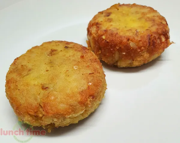 Котлеты чечевичные с рисом