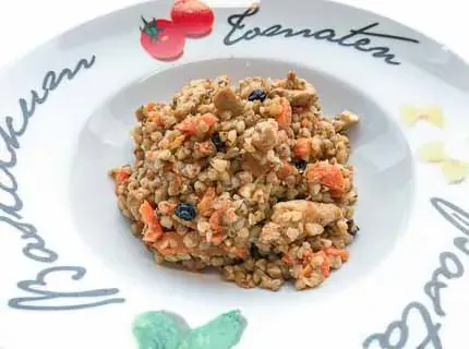 Плов из куриного филе с гречкой