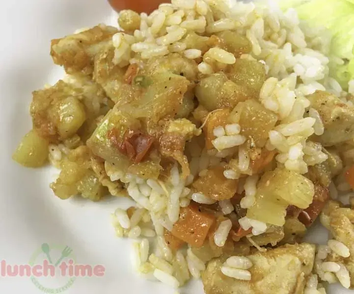 Куриное рагу с рисом и овощами: рецепт приготовления