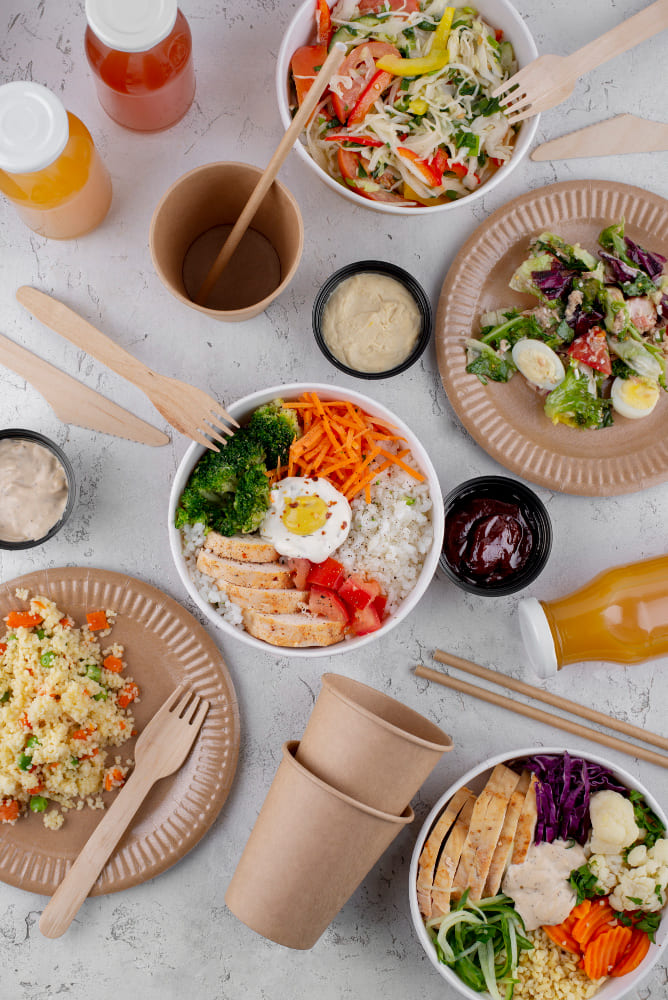 Горячие обеды с доставкой Ланч-Тайм