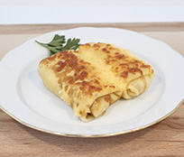 Блинчики с курицей и грибами