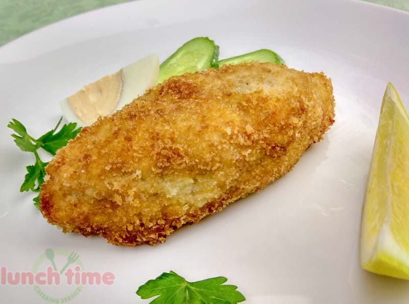 Котлета куриная в панировочных сухарях