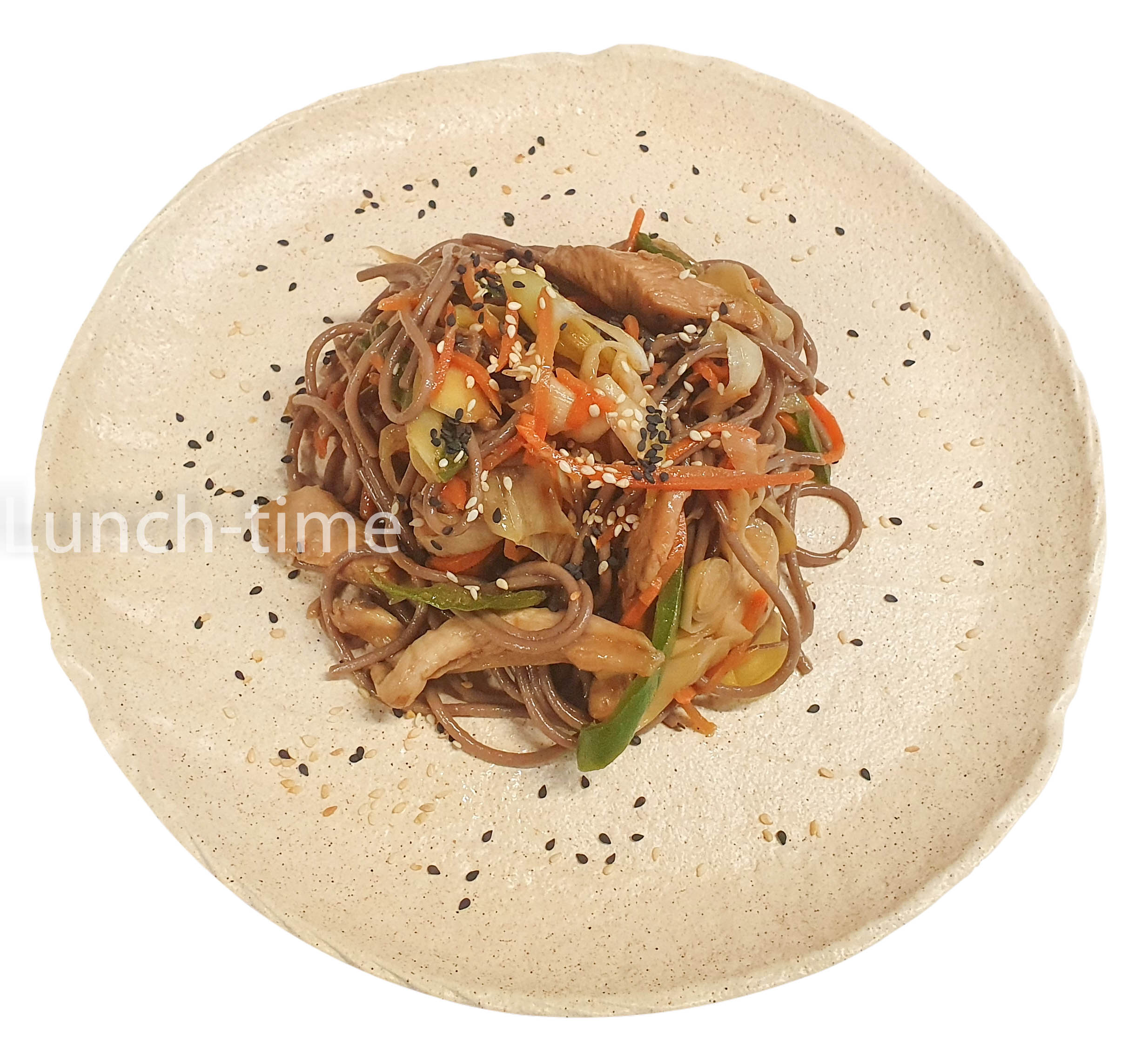 Лапша гречневая WOK с курицей 230 гр.