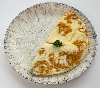 Омлет с сыром жаренный