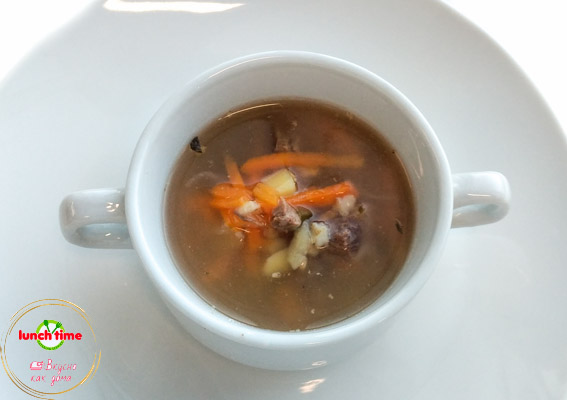 Рассольник флотский с мясом