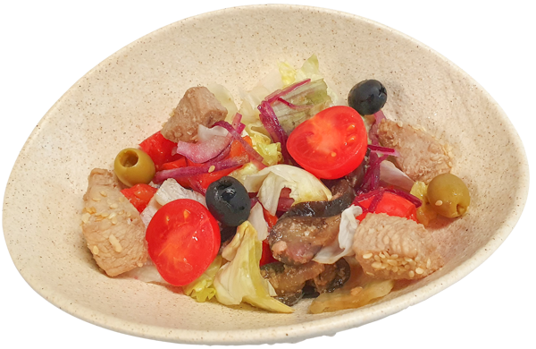 Салат "Мозаика" с индейкой  100 гр