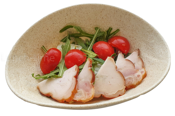 Салат "Фестивальный" с копчёной куриной грудкой 100 гр.