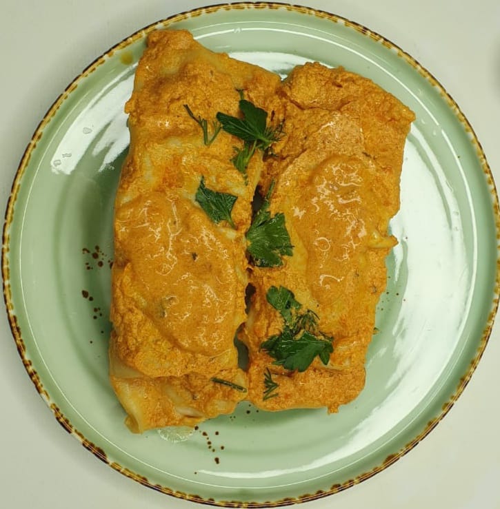 Штрумбы мясные Кубанские, 2 шт.; рулеты из теста с мясом — блюдо в составе комбо
