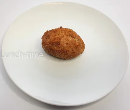 Котлета куриная с картофелем и плавленым сыром